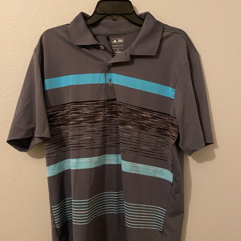 Adidas collared golf shirt